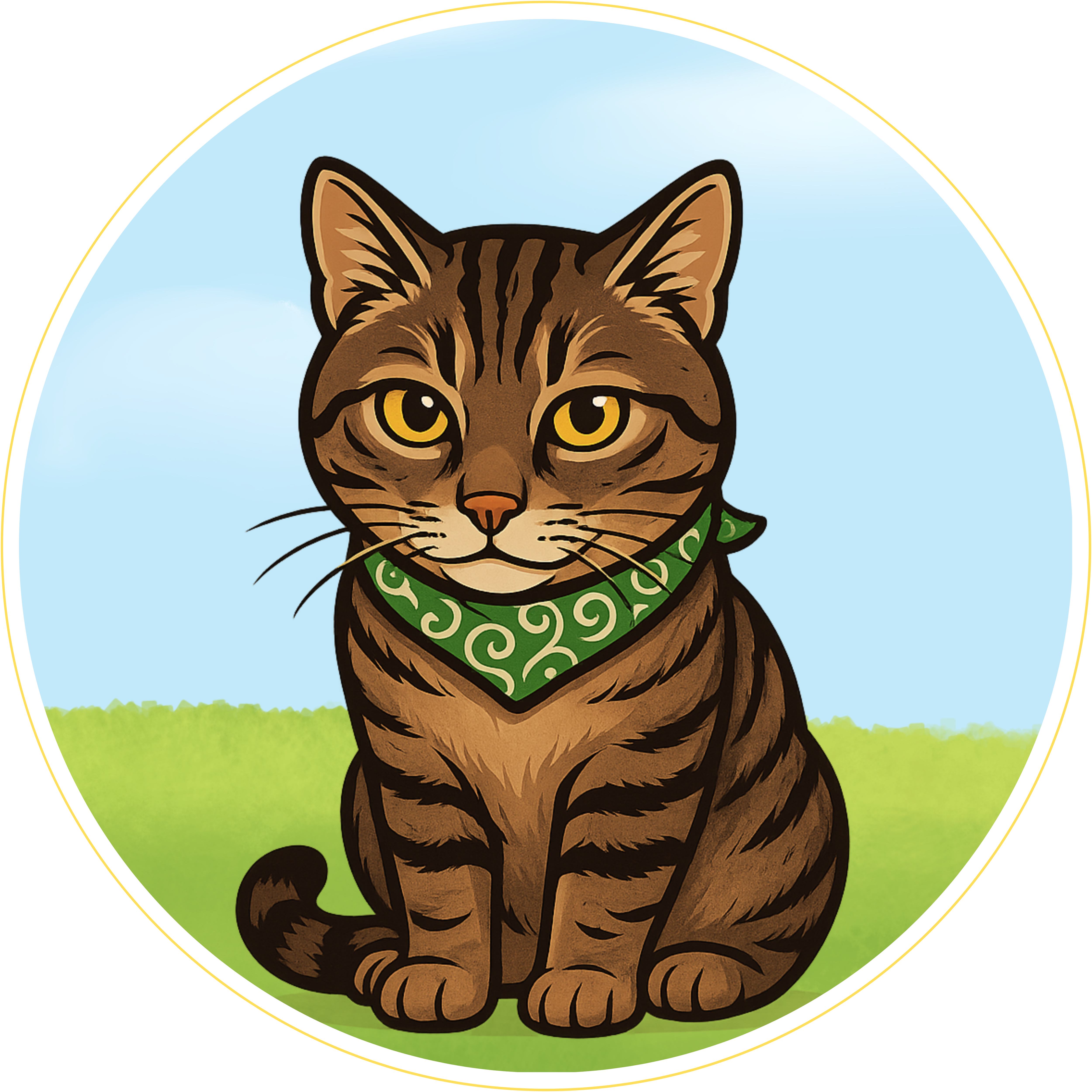 Floating Ginnan Cat